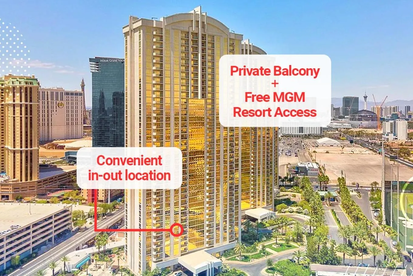 Lady Luck'S Vista - Private Balcony - Full Kitchen - Two Full Baths - Jetted Tub - Full Mgm Grand Resort Access W No Resort Fee At Mgm Signature Las Vegas
